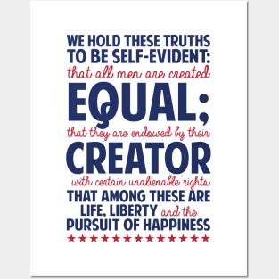 The Declaration of Independence Posters and Art